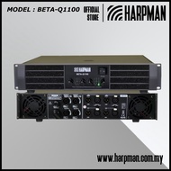 HARPMAN BETA-Q1100 4 CHANNELS 1100W 2U POWER AMPLIFIER