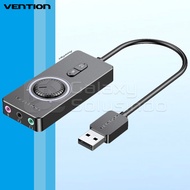 VENTION CDR USB Sound Card to Audio Jack With Volume Control PCV Cable - 1M