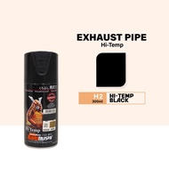 Samurai Spray #H1 & #H2 - High Temperature Black & Silver (Tahan Panas Untuk Engine & Exhaust)