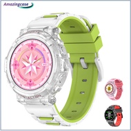 AMAZ HT25 Smart Watch 1.27 Inch Screen Smart Watches Fitness Tracker Heart Rate Blood Oxygen Blood Pressure Sleeping