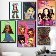 1PC B-Bratz Doll Classic Vintage Poster Poster Paper Print Home Living Room Bedroom Entrance Bar Caf