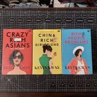 (Original, Seal) Crazy Rich Asians Series Novel Set: Crazy Rich Asians; China Rich Girlfriend; Rich 