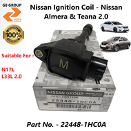 Nissan Ignition Coil - Nissan Almera & Teana 2.0 ( 22448-1HC0A )