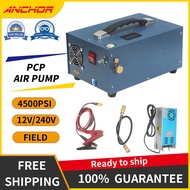 ANCHOR 12V PCP Electric Pump Compressor 4500psi 310bar PCP Airgun Pump with 240V Transformer