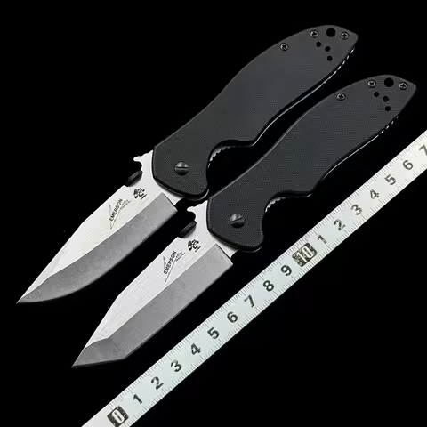 Emerson 6034 CQC-6K 7K Folding Knife G10 Handle 8Cr14MoV Blade Outdoor Camping Hunting Pocket EDC To