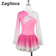 Figure Skating Dress Hanfu Ice Figure Skating Skirt Chinese Elements