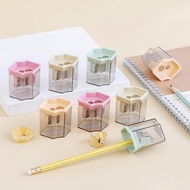 Giant pencil sharpener in 3 colors - high quality plastic - cute pencil sharpener for children - sta