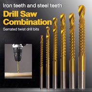 6pcs/Set 3-8mm Cobalt Drill Bit Set HSS High Drill Bit Set Metric Composite Tap Drill Bit Twist Dril