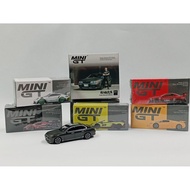 [800-899] MINI GT 1/64 PORSCHE 911 GT3 McLAREN F1 GTR 750S TOYOTA GR NISSAN LB-ER34