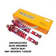 YASUSU RXZ 55G EX5 DREAM KRISS BATIK PELANGI REAR ABOSRBER MONOSHOCK MONO RED PINK BLUE YELLOW SUSPE