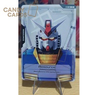 Gundam Newtype Rising (GD01) COMMON (C) + RESOURCE Cards - Single Card - ENGLISH
