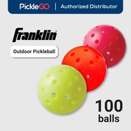 Franklin X-40 Outdoor Pickleball Bundle (Carton of 100)