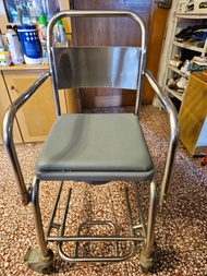 不銹鋼便椅沐浴椅有輪