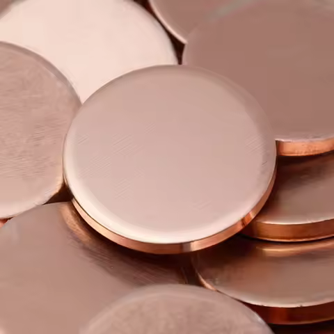 1" Pure Solid Copper Discs Metal Stamping Blanks 8 Gauge Circle Tags