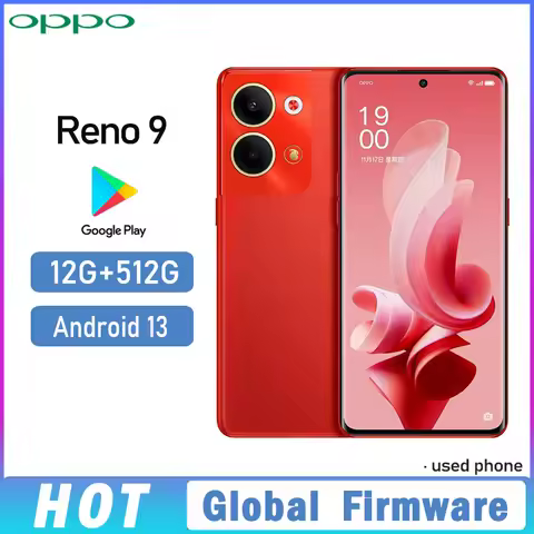 Global firmware OPPO Reno 9 5G smartphone Snapdragon 778G 6.7" 2412x1080 16GB 256GB 4500mAh Used Pho