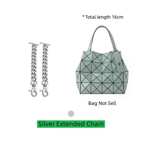 HOLIN Suitable for ISSEY MIYAKE Shoulder Strap Extension Chain Small Square Box Six-Grid Bag Extend 