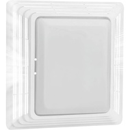 S97014094 Bathroom Fan Cover Grille and Lens, Replacement for Broan Nutone Exhaust Fan Models 678, 6