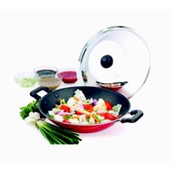 Premier Non-Stick Wok 30cm/36cm-With Lid