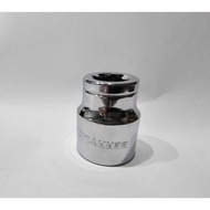 Berrylion Box Socket 6 Point 1/2" Standard short Length CRV Socket Box Hex Socket Box Impact Wrench 