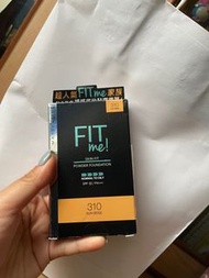 Maybelline 媚比琳 Fit me 反孔特霧無暇嫩粉餅 310