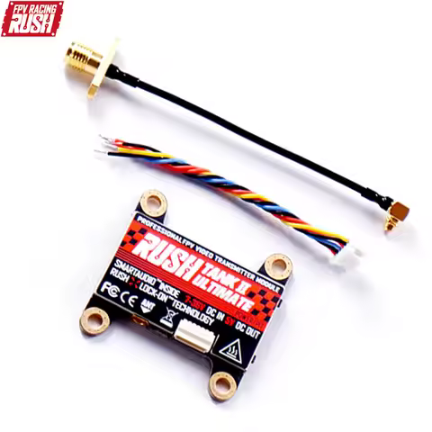 RUSHFPV RUSH Tank II Ultimate VTX 5.8G 48CH RaceBand Pitmode 25mW 200mW 500mW 800mW Adjustable FPV V