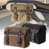 Motorcycle Side Bag Retro Waterproof Tool Bag Large Capacity Luggage Travel Bags Motorbike SaddleBag