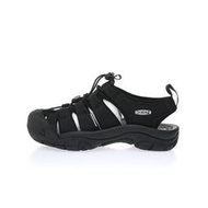 KEEN NEWPORT H2 SANDALS 全黑 白LOGO 編織 彈性 綁繩 護趾 防水 包頭涼鞋 男女鞋
