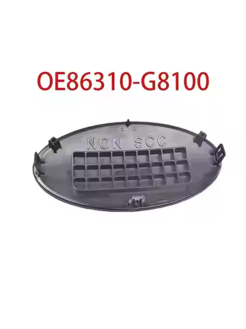 86310-G8100 86310G8100 Front Grille Emblem Decal For Hyundai Sonata (2018-2019 Hybrid, No Adaptive C
