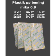 BIMA pp plastic micaBENING thickness 0.8 size 12x25 14x27 15x27 16x27 17x27 18x27 20x30 20x35 thickn