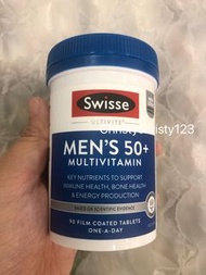 (新包裝 90粒) ~Swisse 50+ 歲以上男性多元維他命 (Swisse Men's 50+ Ultivite Multivitamin Cap.) ~到期日: 2024年 04月