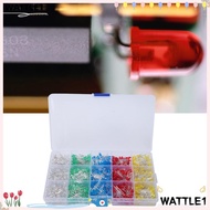 WTTLE 1000PCS LED Diode Lights, 3mm Low Voltage LED Light Emitting Diode, Colorful Red/Yellow/Blue/G