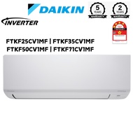 Daikin Inverter 4satr R32 Air-Conditioners 1.0hp_1.5hp_2.0hp_2.5hp(FTKF_CV1MF)