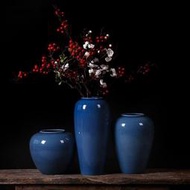 陶瓷花瓶現代簡約景德鎮陶瓷花瓶擺件樣板房餐桌電視柜客廳水養插花裝飾品