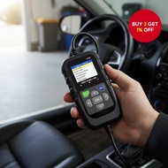 Automotive OBD2 Scanner, Car Diagnostic Reader, EOBD+CAN Engine Fault Detector, Voltage Tester  Peng