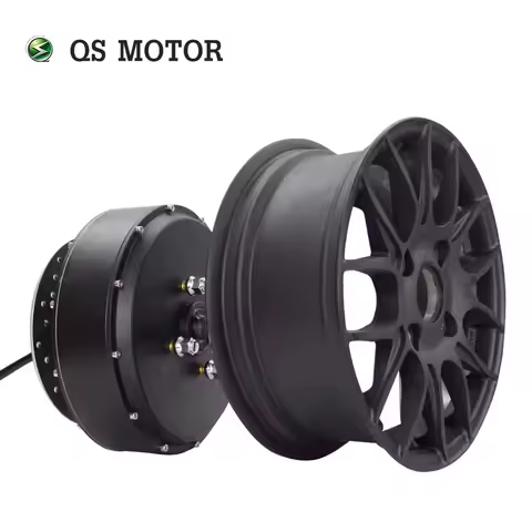 QS Motor 14*4.25inch 5000W 260 V4 72V 70KPH Hot Sale BLDC Motor In-Wheel Hub Motor For Electric Scoo