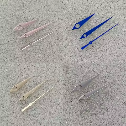 NH35 Watch Accessories 8*12*12.5mm Hand for Seiko GS NH35 NH36 4R 7S Movement Watch Needle Hands Sil