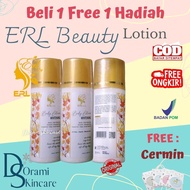 ERL BEAUTY LOTION HB WHITENING (BELI 1 FREE 1 HADIAH) LOTION ERL ORIGINAL BPOM