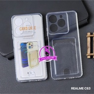 Realme C63 Realme C61 Clear Card Case Card Slot Clear Case Realme C63 Realme C61