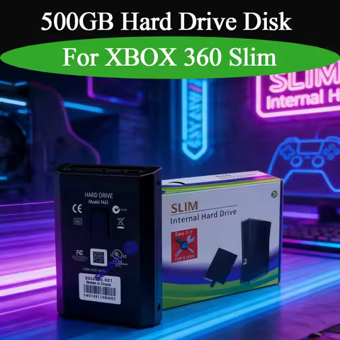 New 500GB Internal HDD Hard Drive Replacement For Xbox 360 Slim Portable Internal HDD Harddisk For X