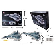 Simple assembly 1/72 scale su 57 aircraft model