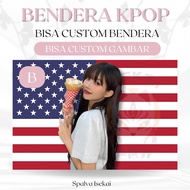 AMERICAN FLAG KPOP SOYEON I-DLE IDLE GIDLE (G)-IDLE KPOP POSTER/ KPOP FLAG/ Jeon Soyeon KPOP Tapestr