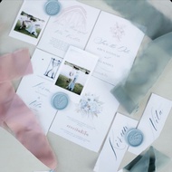 Wedding Keepsake Vows Invitation Content Calligraphy Aesthetic Aesthetic Wedding