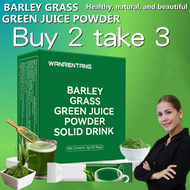 （Buy 2 take 3）wanrentang barley grass powder original 100% Pure and Natural lose weight body detox diet Barley Grass Juice Powder Drink