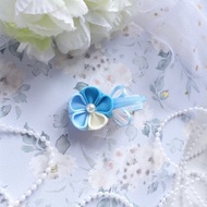 粉藍色 漸變系列 和風花髮夾 髮飾 兒童頭飾