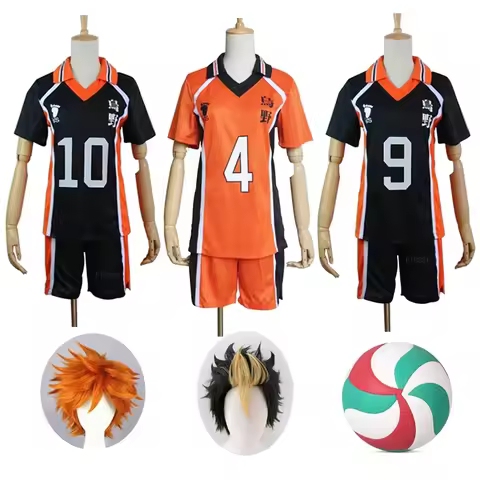 Hai Karasuno kyuu!! Shoyo Hinata kageyama tobio Yu Nishinoya Cosplay Costume High School Volleyball 