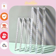 Transparent triangle ruler