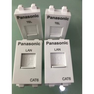 In-wall network cat6 network socket module