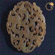 Collection Antique Jade Jade Bi Antique Antique Antique Jade Old Jade Necklace Pendant Old Xiu Jade 