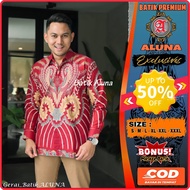 KEMEJA Modern Men's Batik Shirts, Long-Sleeved Men's Shirts, Premium-Class Traditional Clothing Alun