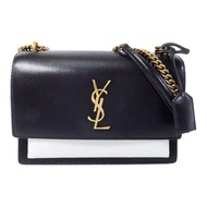 SAINT LAURENT 牛皮皮革Sunset Medium肩背袋